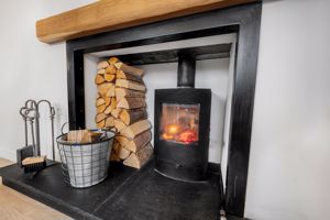 Feature Log Burner- click for photo gallery